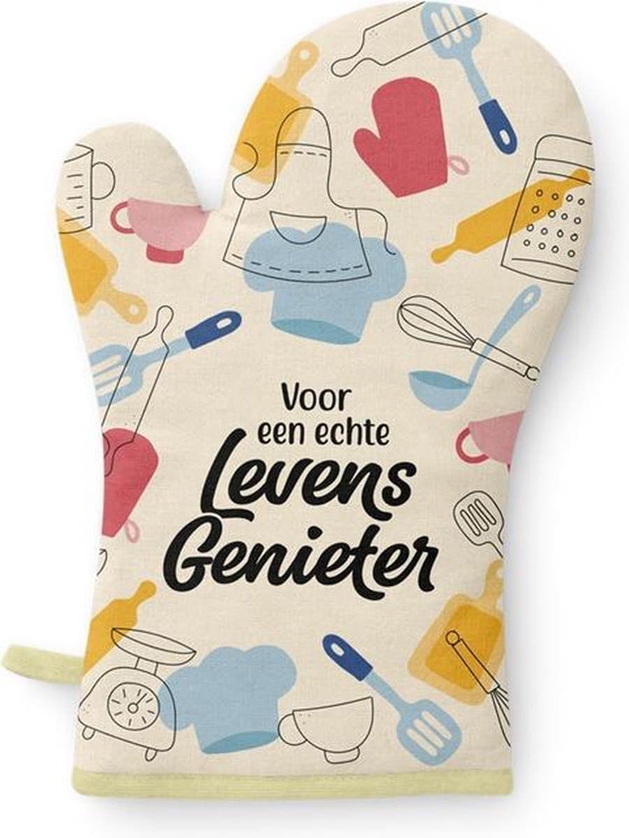 Ovenhandschoen Voor een echte levensgenieter
