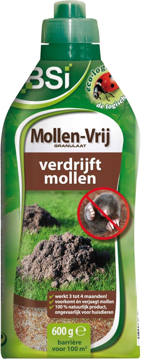 BSI - Mollen-Vrij Strooigranulaat - 600 g