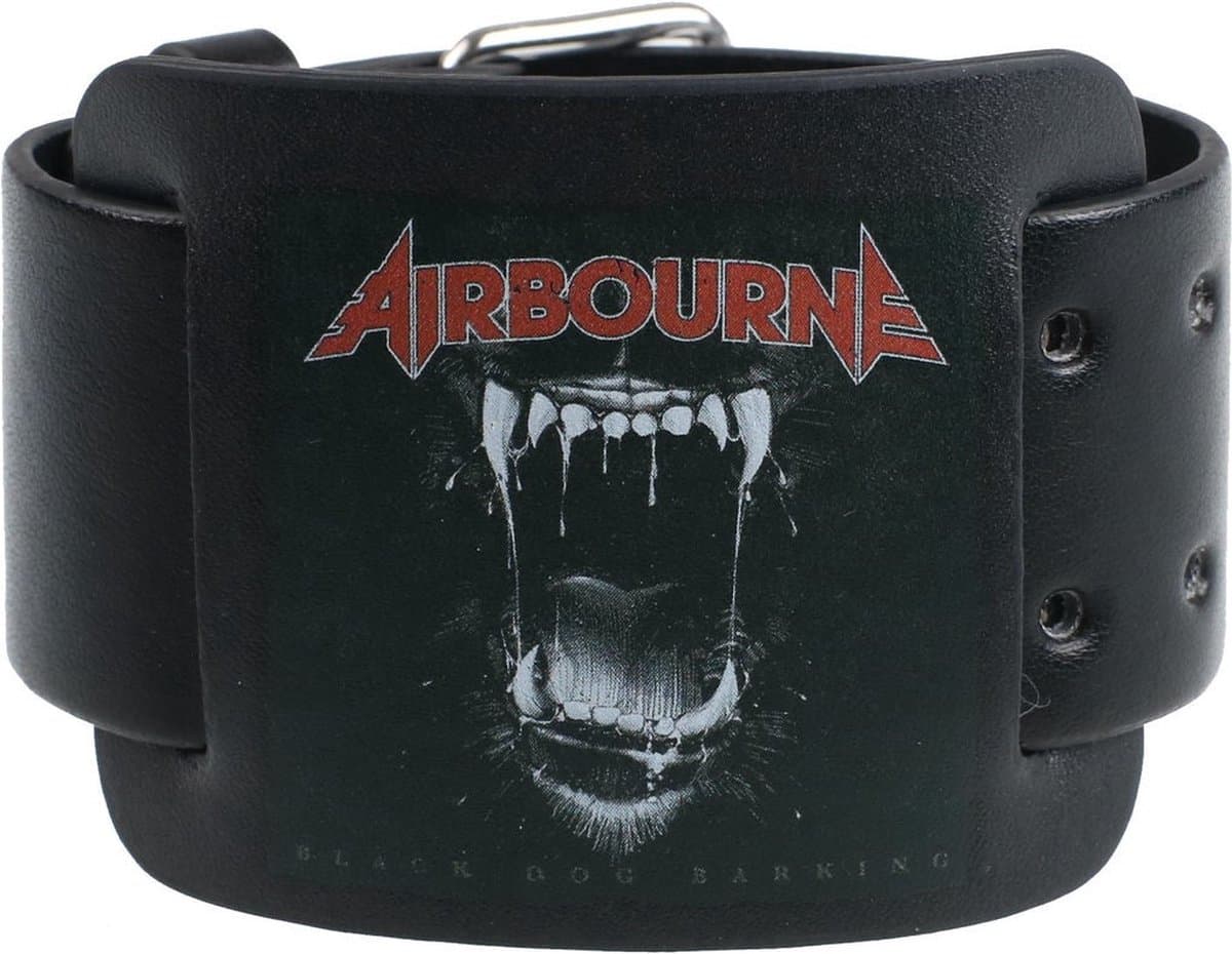 Airbourne - Black Dog Barking - lederen Polsband