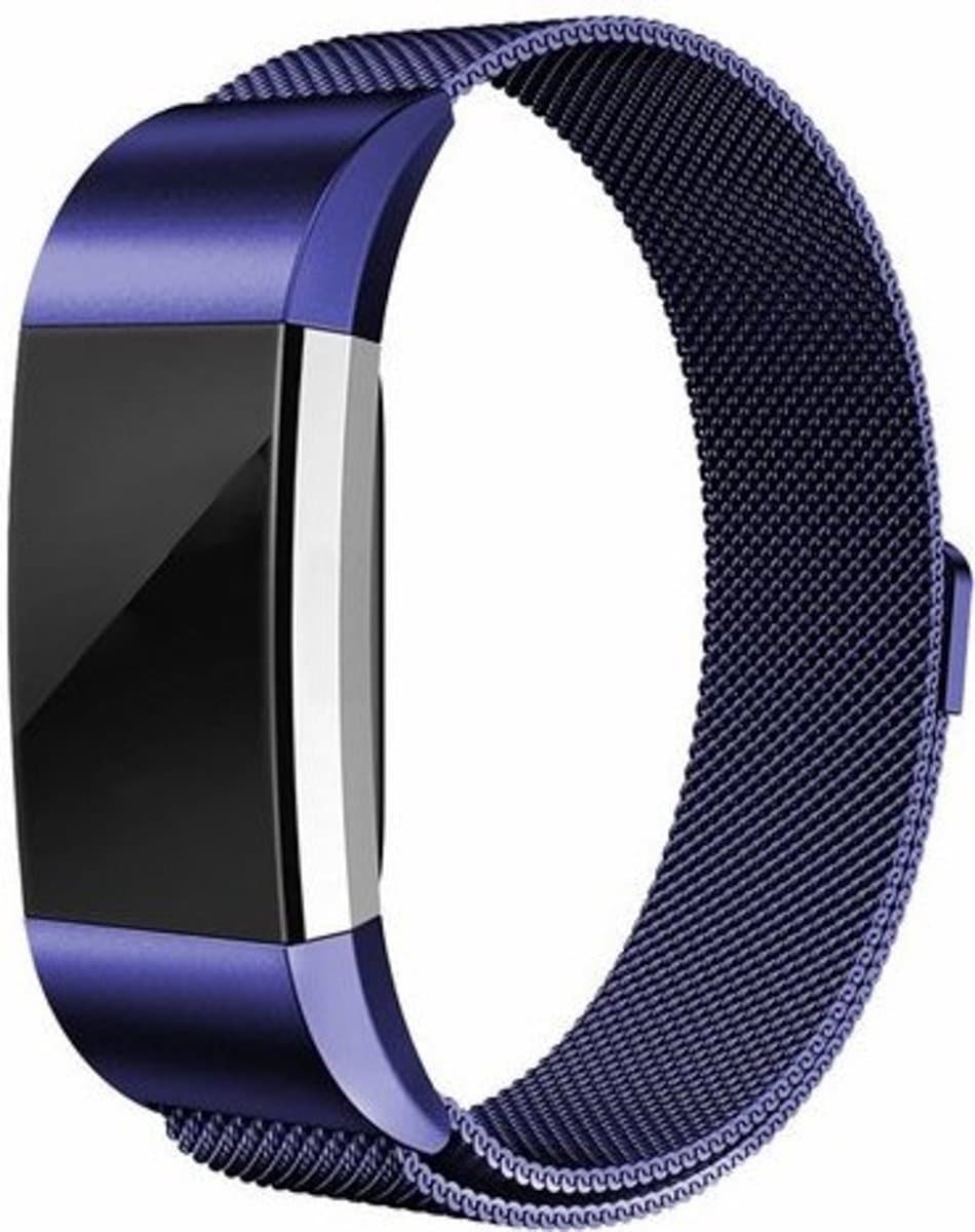 123Watches.nl Fitbit charge 2 milanese band - blauw - ML