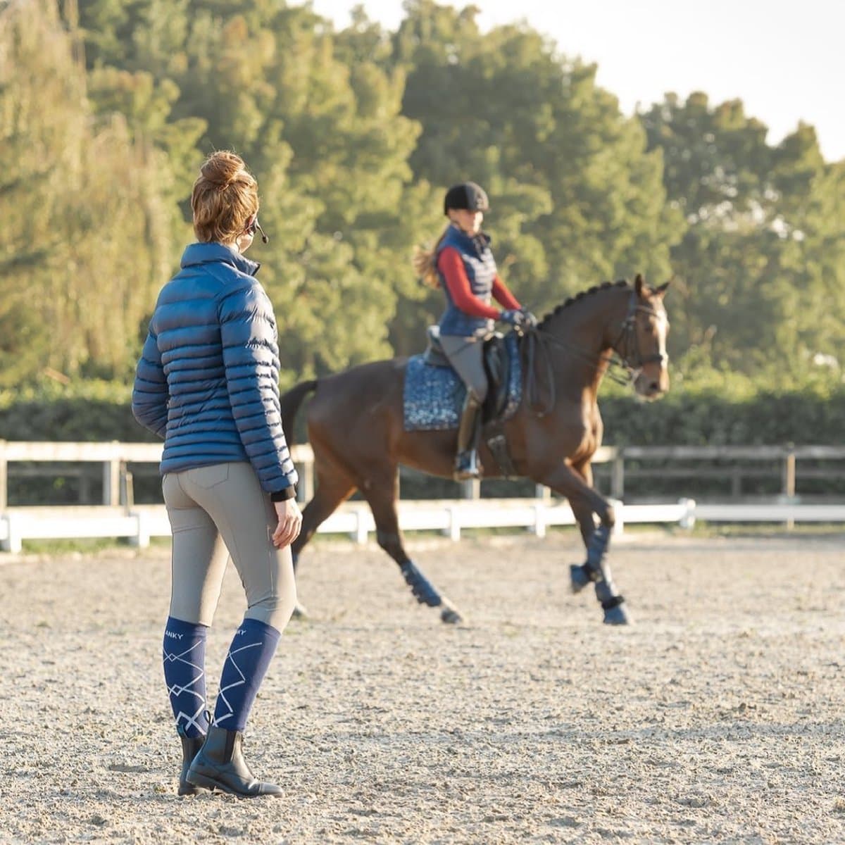 WHIS Stepped Jacket Coach - maat XL - dark navy