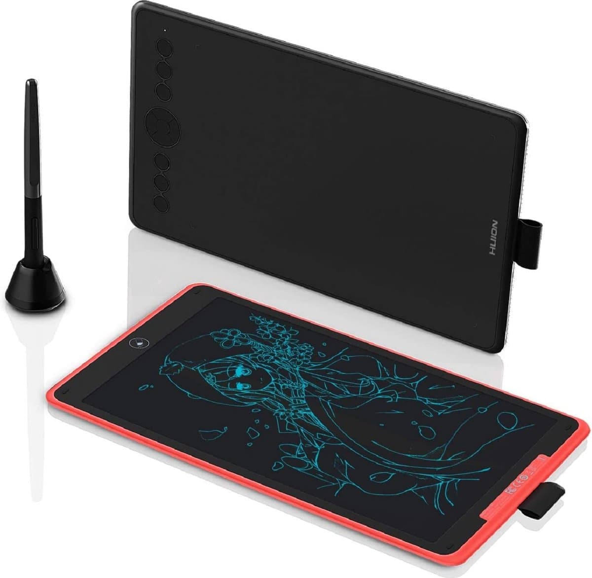 Lcd-schrijftablet / LCD Schrijven Teken Tablet kleurrijk scherm LCD-schrijftablet voor kinderen en volwassenen, uitwisbaar digitaal tekenbord
