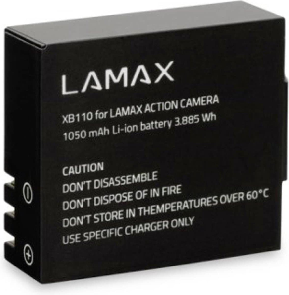 Lamax LMXBATX Accupack Lamax X3.1 Atlas, Lamax X7.1 NAOS, Lamax X8.1 Sirius, Lamax X8 Electra, Lamax X9.1, Lamax X10.1