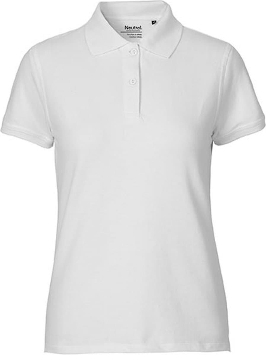 Ladies Classic Polo met korte mouwen White - S