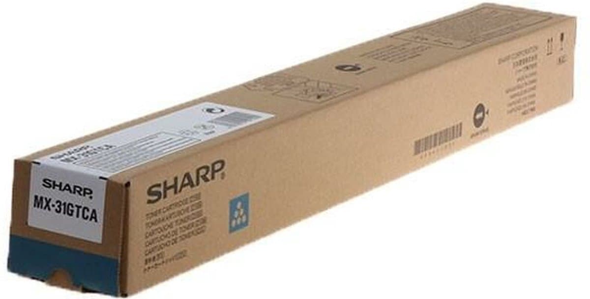 Toner Sharp MX-31GTCA Cyan