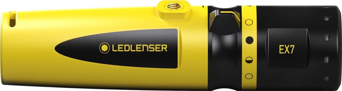Ledlenser EX7 - zaklamp - 200 lumen - IP68 - focus - explosieveilig - zone 0