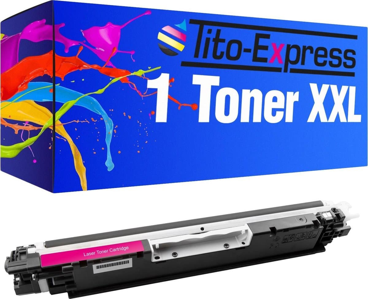 PlatinumSerie 1x toner cartridge alternatief voor HP CE313A Magenta