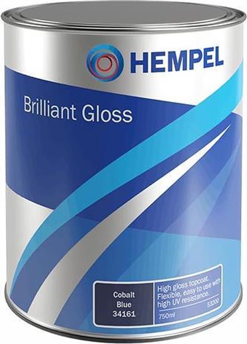 HEMPEL® Brilliant Gloss 53200 Town Grey 10141 750ml - Bootlak - Jachtlak - Hoogglans
