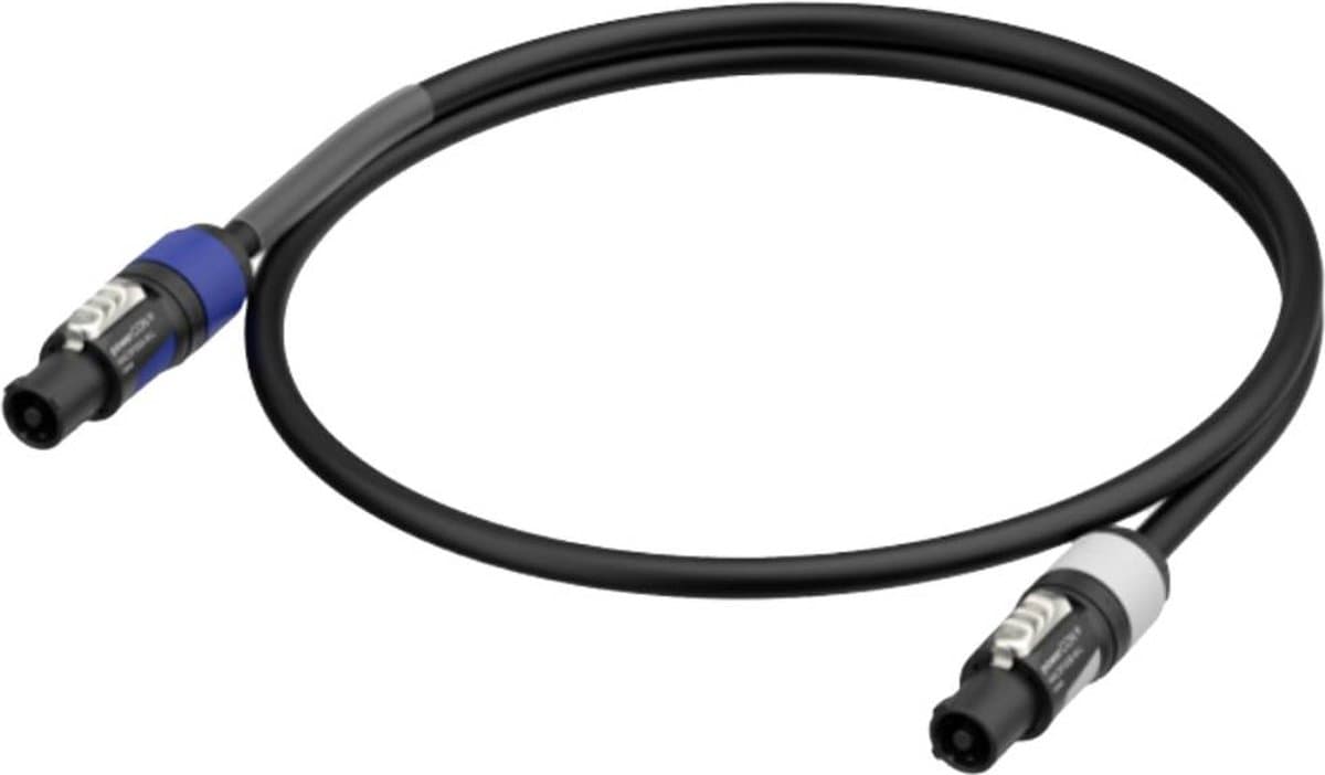 Neutrik 1036404 Aansluitkabel Stroom Zwart 1 m