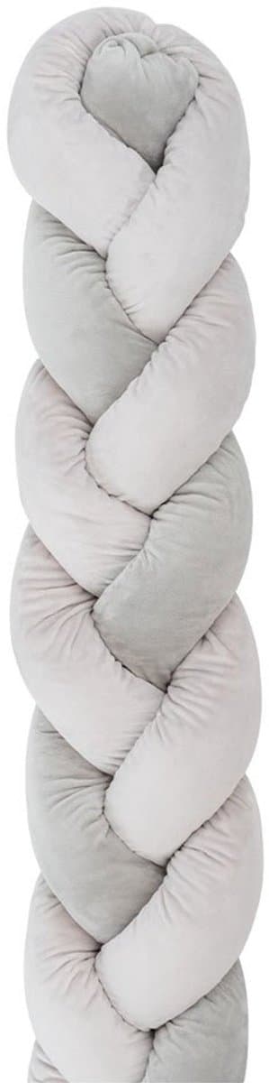 Kikkaboo Gevlochten Beschermer 3 Vlechten 210 Cm 20 Cm Beige