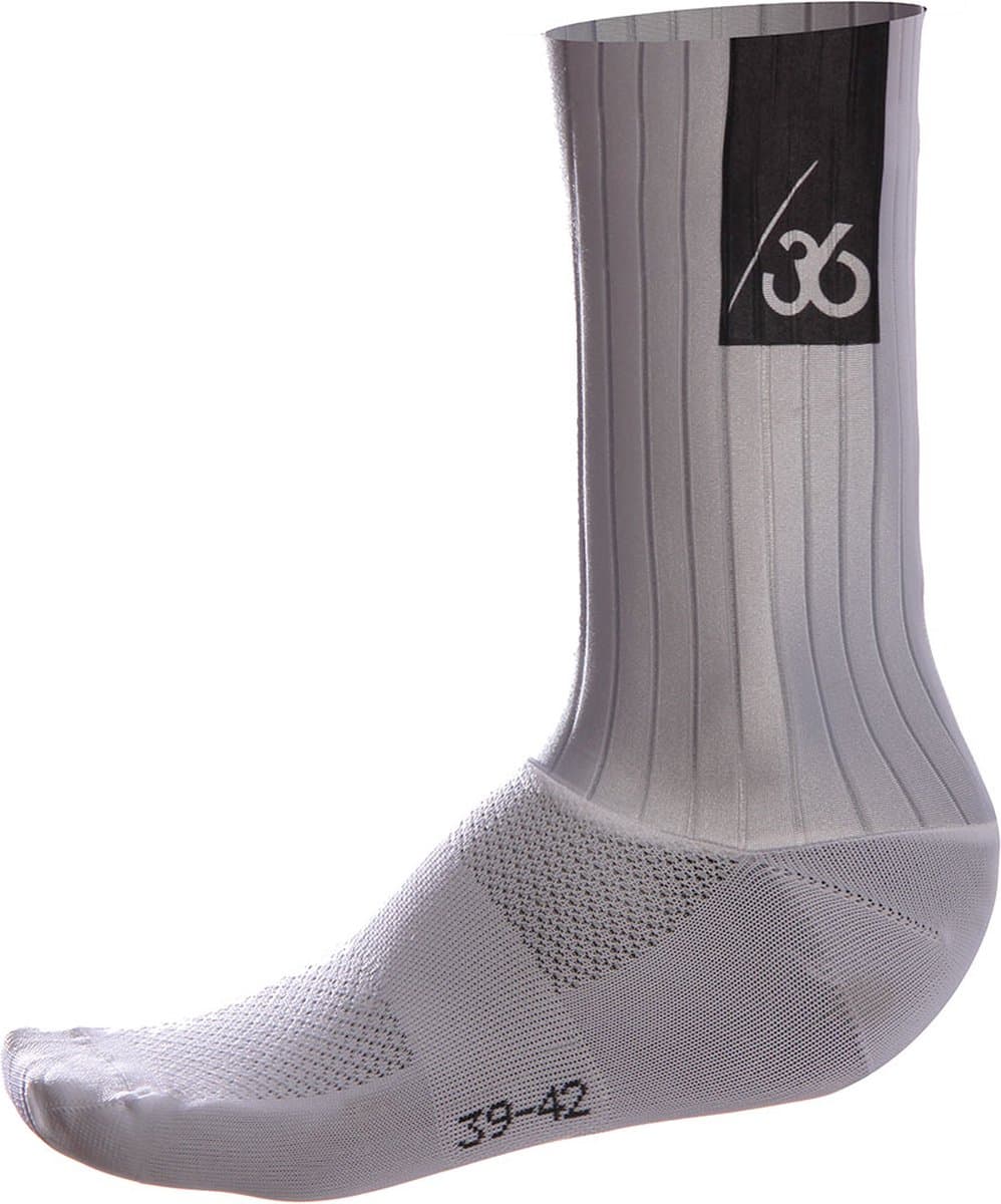 Wielersokken - Aero, Wit -