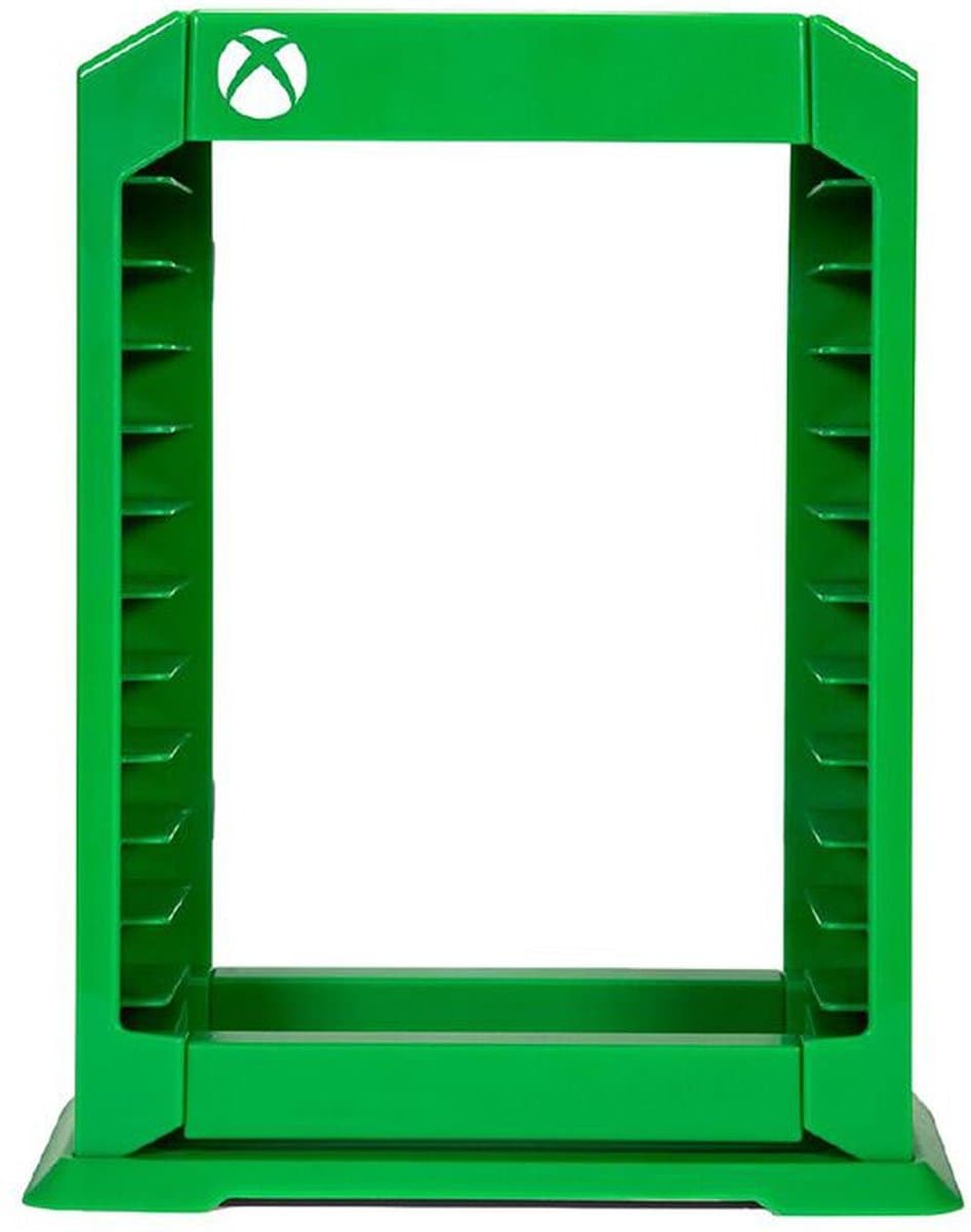 Numskull - Xbox - Xbox Logo - Officiele Premium Gaming Opbergtoren voor 10 Games - Blu-ray