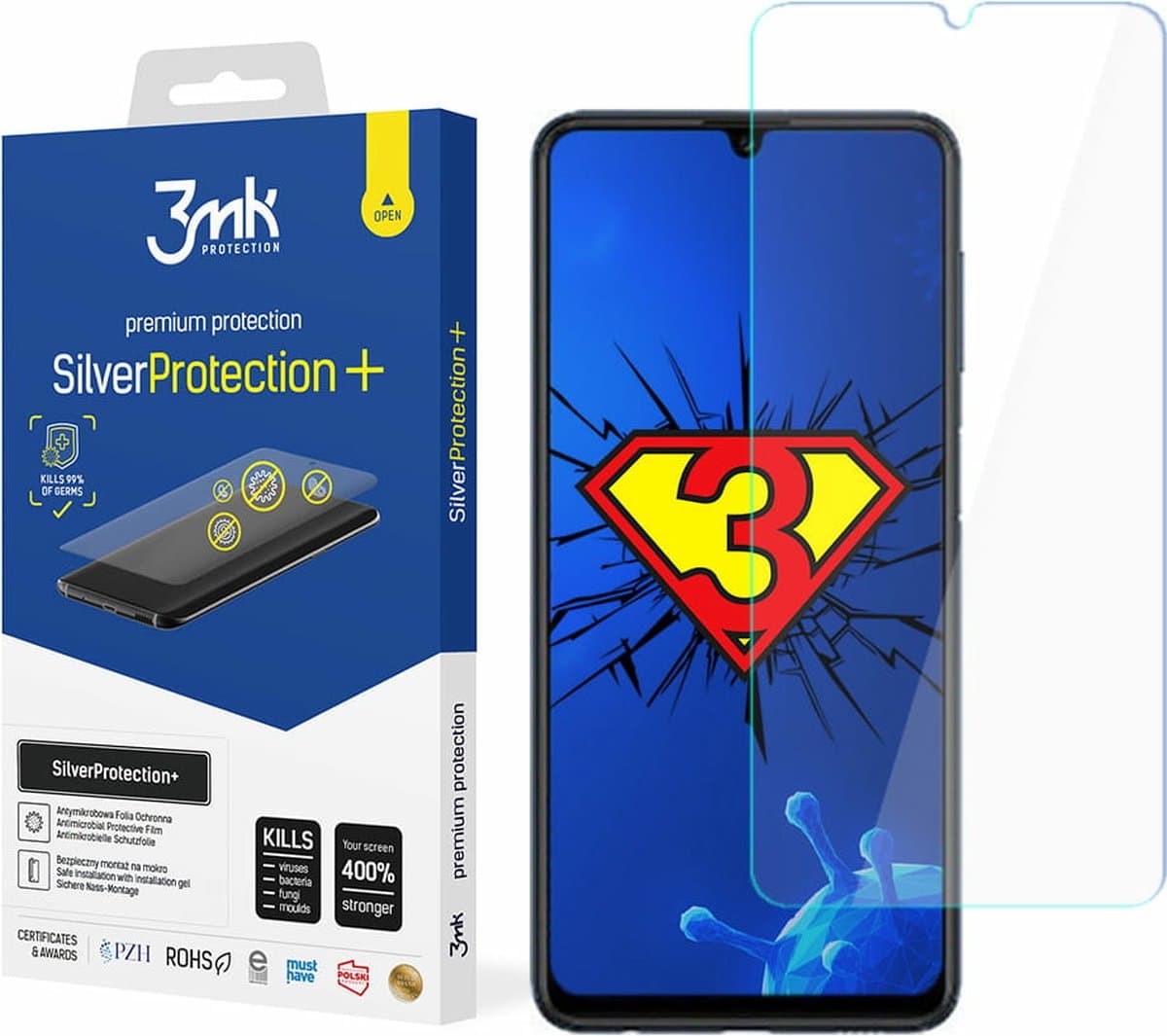 Samsung Galaxy M32 5G - 3mk SilverProtection+