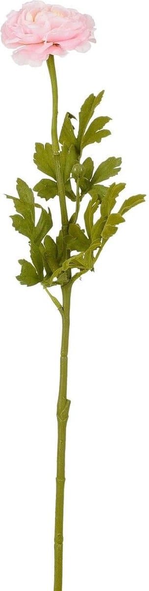 MICA DECORATIONS RANUNCULUS ROZE - L56CM