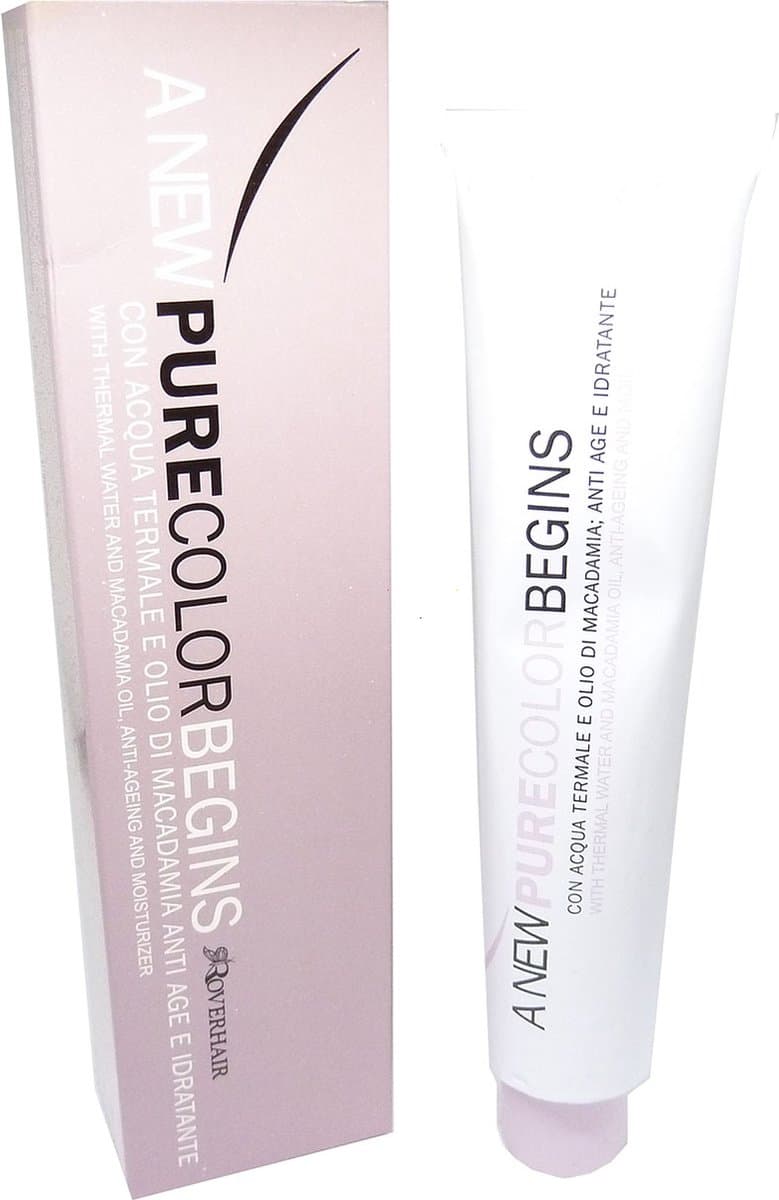 Roverhair A New Pure Color Begins Haarkleuring Permanente Crème 100ml - 04/71 Chestnut Pine / Kastanie Kiefer
