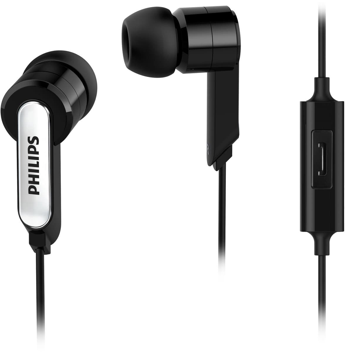 Philips SHE1405BK/10 hoofdtelefoon/headset Hoofdtelefoons In-ear Zwart