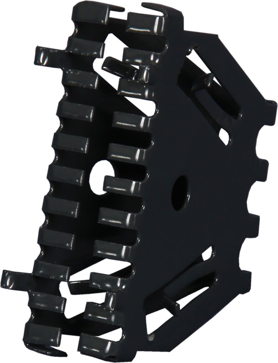 Bijenbekje 50mm Grijs Antraciet (RAL 7016) Stootvoegrooster (10 stuks)