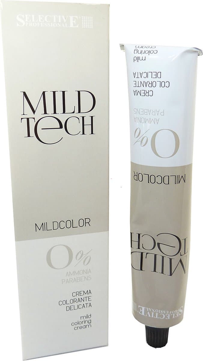 Selective Professional Mild Tech Haarkleuring zonder ammoniak 100ml - 04.5 Mahogany Brown / Mahagoni Braun