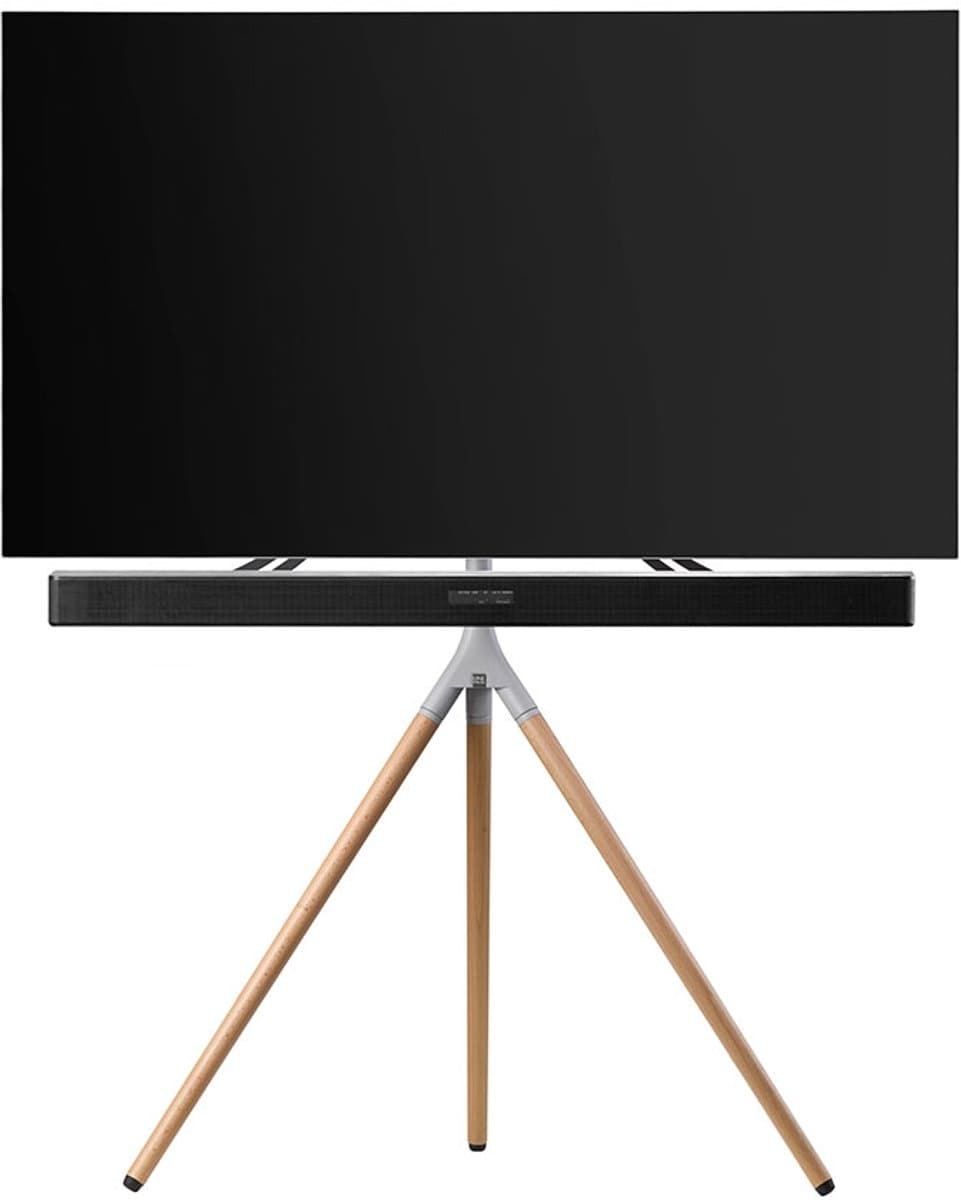 One For All WM7472 Vesa 400 Tripod TV standaard - eiken
