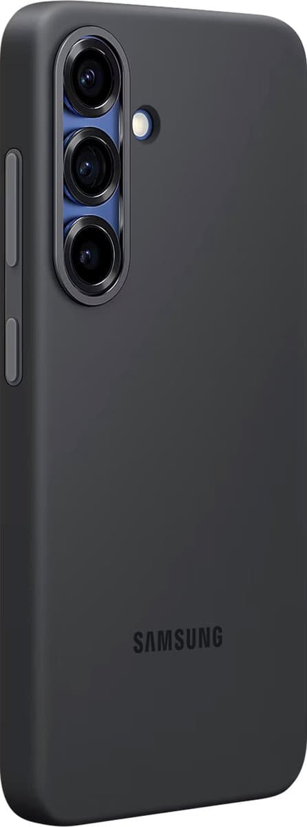 Samsung Galaxy S25 Siliconen Back Cover Zwart