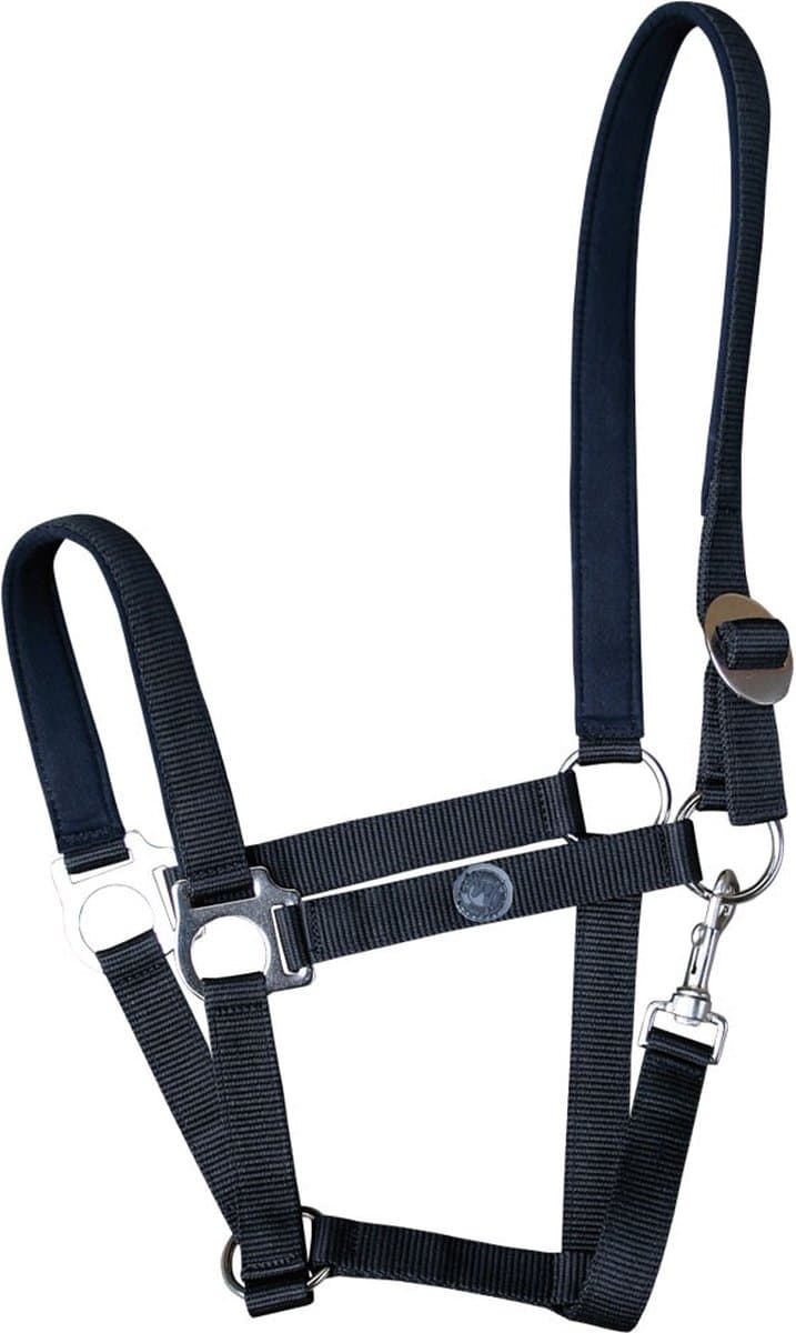 Harry's Horse Halster padded Full Zwart