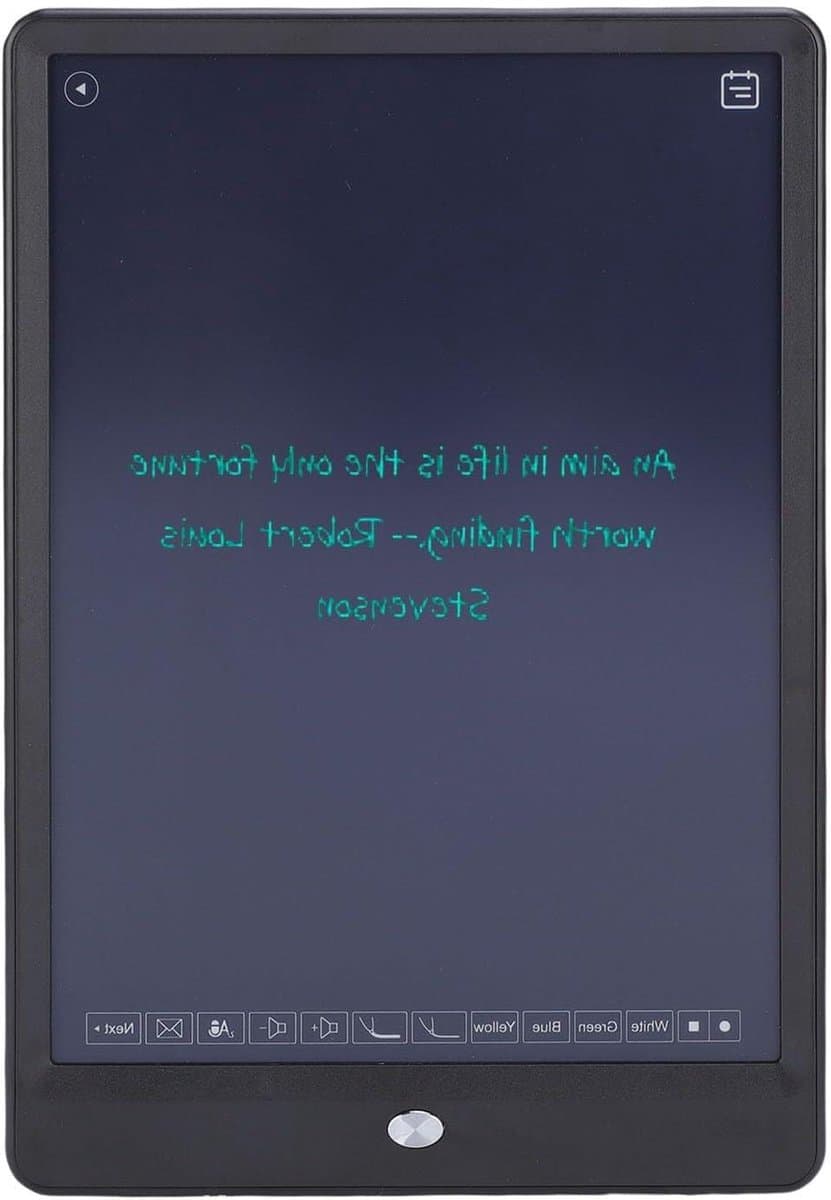 Digitale Schrijftablet - Tekentablet Notities - Efficiënt Notities Maken - Handschrift Synchronisatie - 250 x 173 mm - Zwart