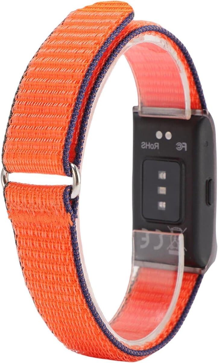 Slimme polsband - Fitness tracker - Activiteit meten - 10m waterdicht - 20-30 dagen gebruik - Oranje