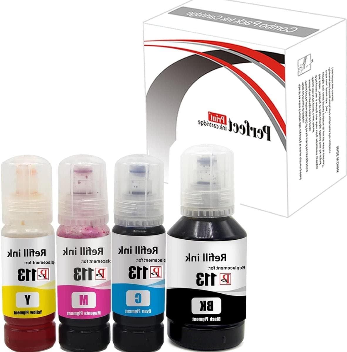 Inkjet Inktcartridges - Printerinkt Set - Documenten Printen - Plug and Play - 127ml Zwart 70ml Kleur - Multicolor