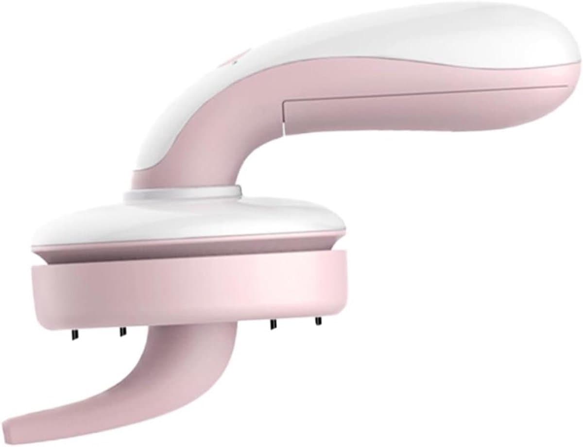 Handstofzuiger - Mini stofzuiger - Bureau schoonmaken - Oplaadbare batterij - 14 cm - Roze