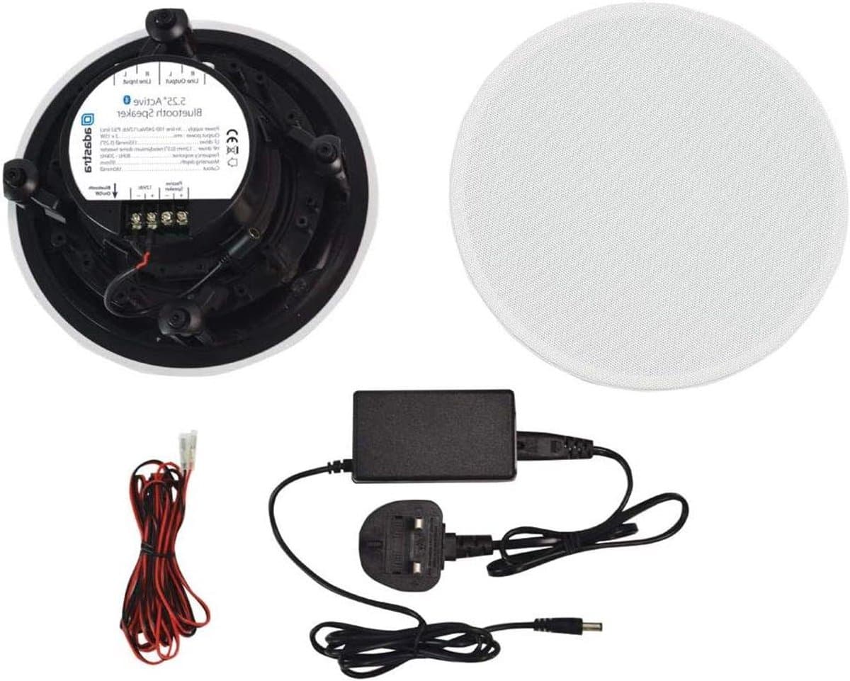 Plafond Speaker Set - Inbouw Speakers - Muziek Afspelen - Geïntegreerde Bluetooth - 2 x 15W RMS - Wit