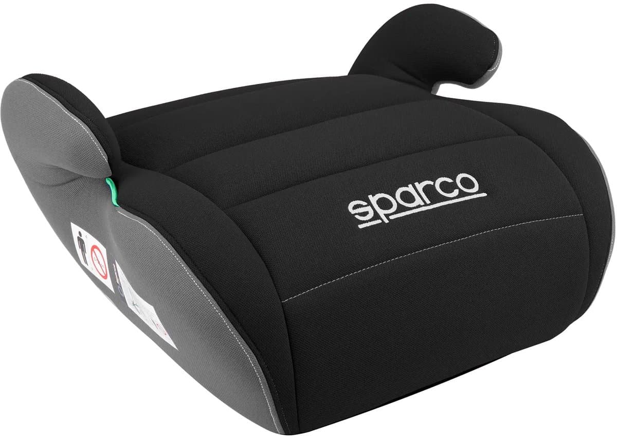 Sparco F100KI i-Size Autokinderzitje - Zwart — Maat Onesize