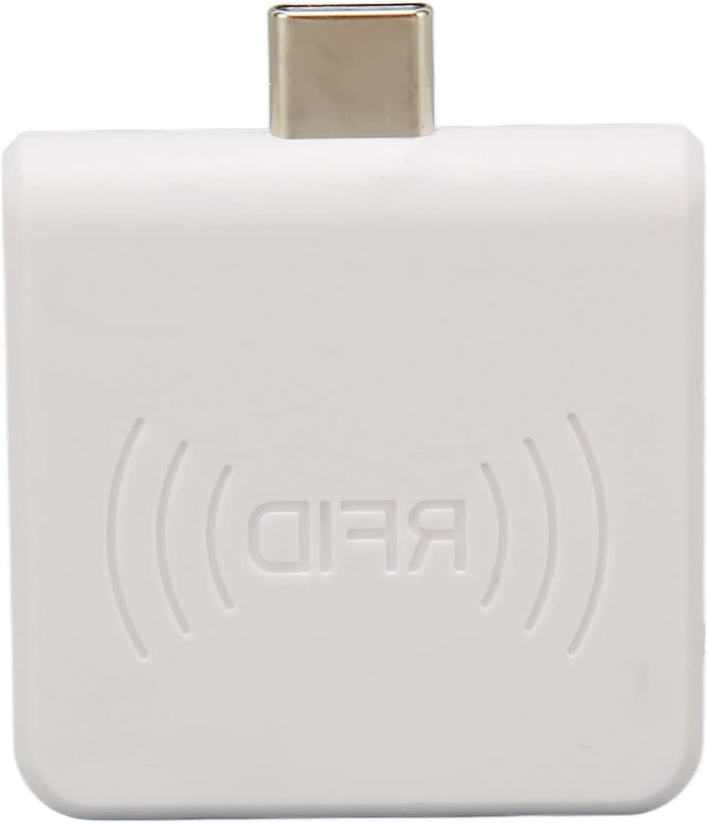 Draagbare contactloze smart card reader met USB C, 125Khz, geschikt voor mobiel, tablet en pc, snel en eenvoudig in gebruik