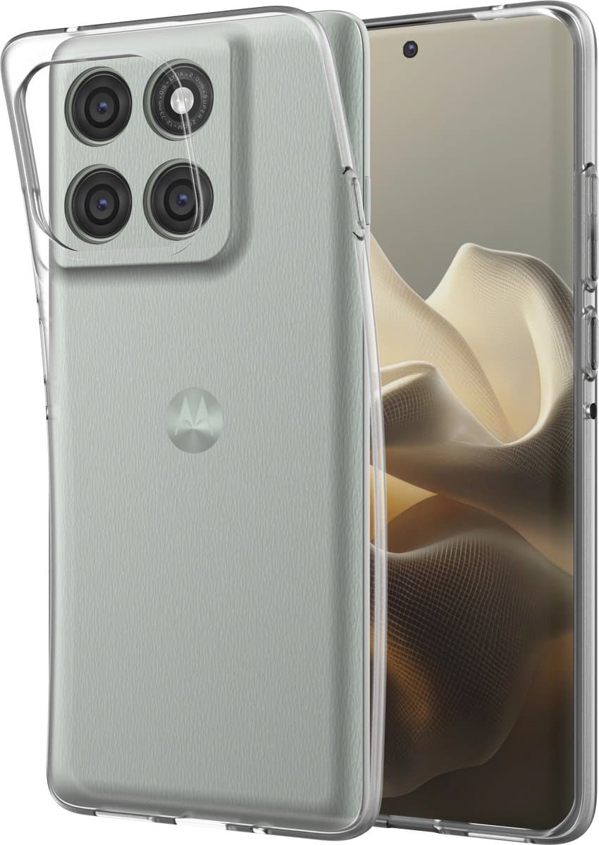 Just in Case Soft Design Motorola Edge 60 Pro Back Cover Transparant