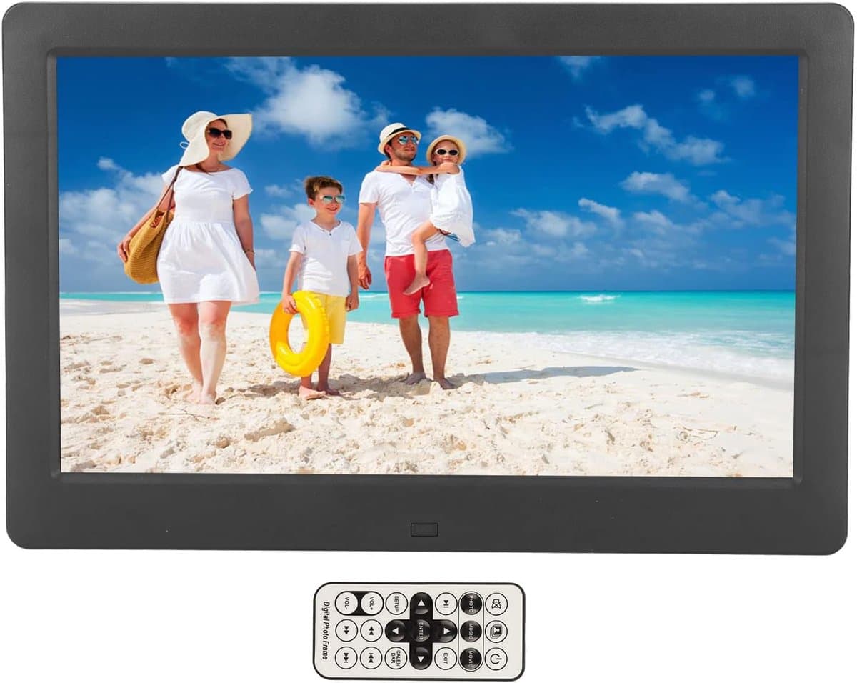 10 Inch HD WiFi Digitale Fotolijst met 32GB Opslag - Slimme Cloud Weergave en Diavoorstelling