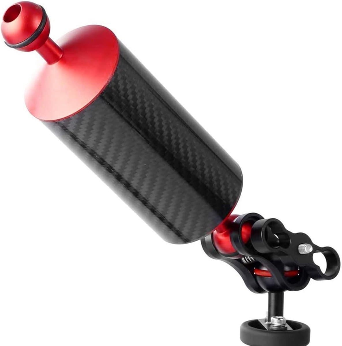 Zwevende Camera Arm - Drijvende Arm - Onderwaterfotografie - Koolstofvezel Aluminium - 8 inch