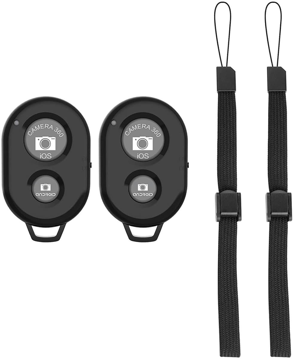 Dailygoods - Bluetooth Afstandsbediening voor Camera - Polsband Inclusief - Draadloze Foto Clicker - Geschikt voor i-OS en Android - Maximaal Bereik v