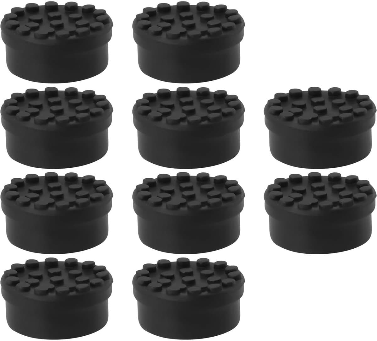 Dailygoods - Rubber TrackPoint Caps - Verbeter Grip en Controle - 10 Stuks - Geschikt voor Laptop - Hoogwaardige Kwaliteit - Perfecte Pasvorm - Geschi