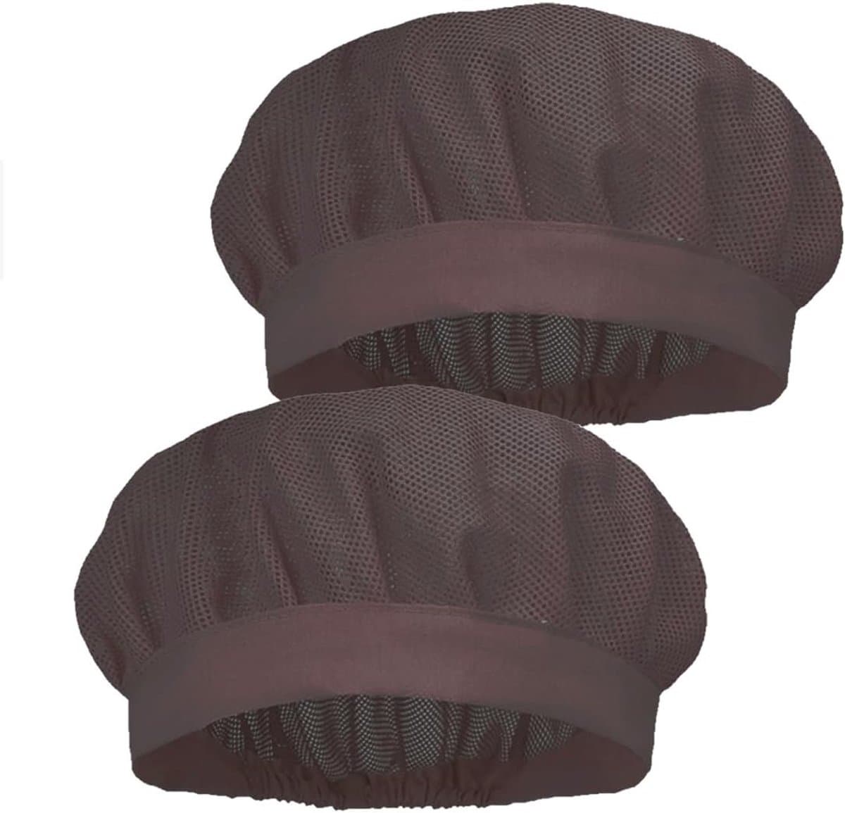 Ademende Koksbuis met Half Mesh en Elastische Band - 2 Stuks voor Vrouwen in de Cateringdienst