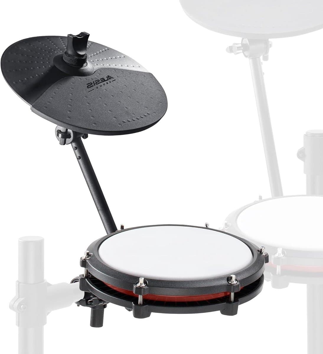 Elektrische Drum Set Uitbreiding - Drum Kit Upgrade - Muziek Maken - Mesh Tom Pad - 10 inch Bekken - Mehrfarbig