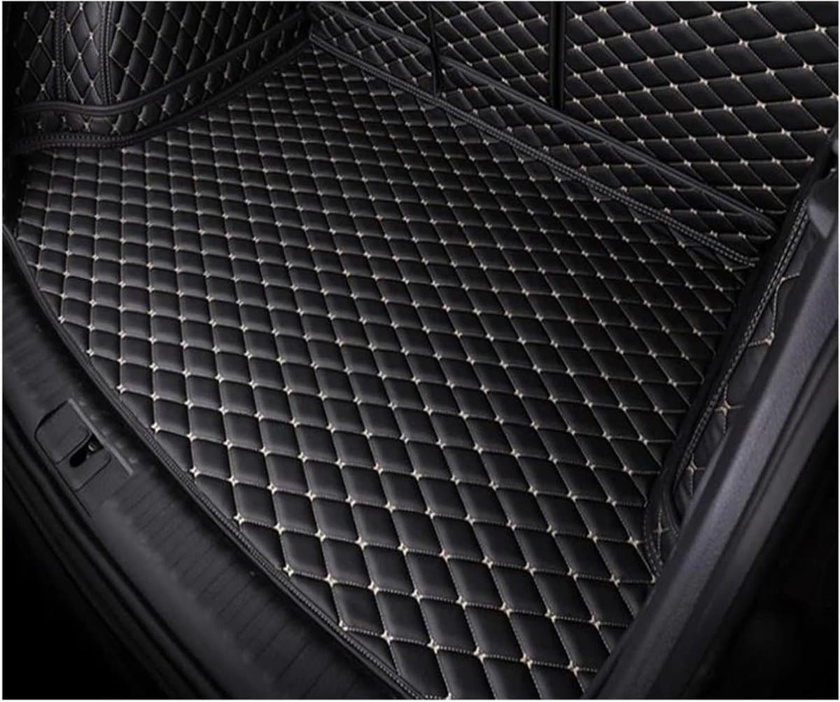 Kofferbakmat Autoaccessoires - Automatische Voering - Bescherming Kofferbak - Specifieke Pasvorm - 1 Stuks - Zwart Beige