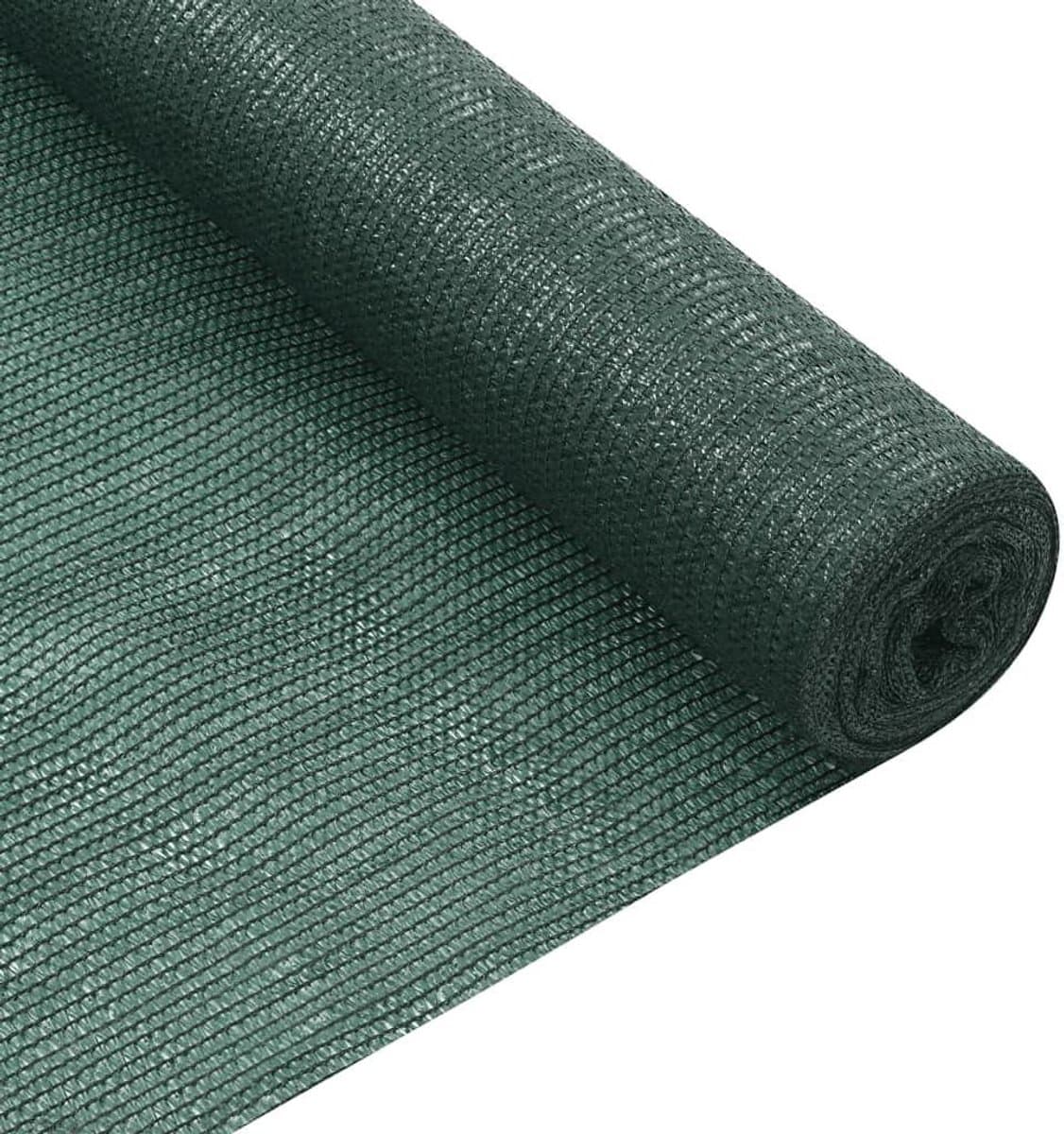 Privacy Net - Tuinscherm Winddoek - Extra privacy creëren - UV- en weerbestendig - 1.5x10m - Groen