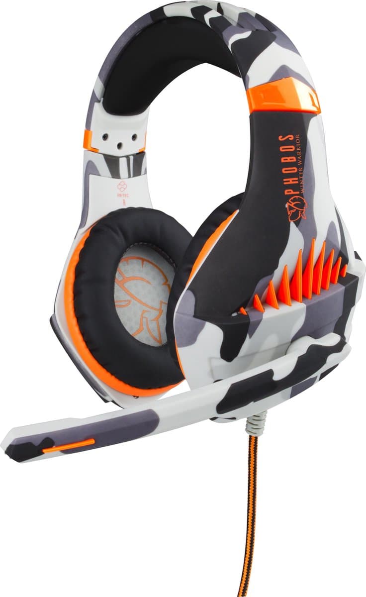 FR-TEC PHOBOS Winter Warrior Gaming headset Multiplatform - Camouflage - Switch OLED