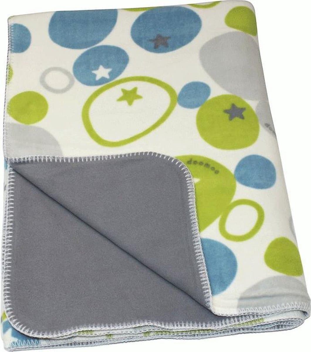deken bed doomoo fleece 100x150 , grijst