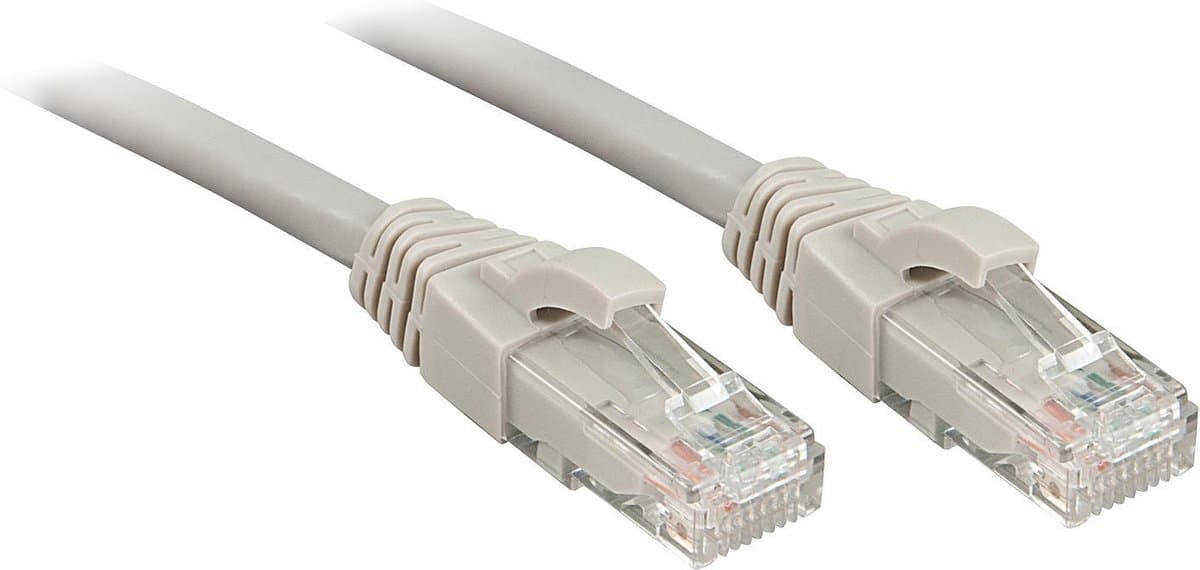 UTP Category 6 Rigid Network Cable LINDY 48001 Grey 50 cm 5 cm 1 Unit