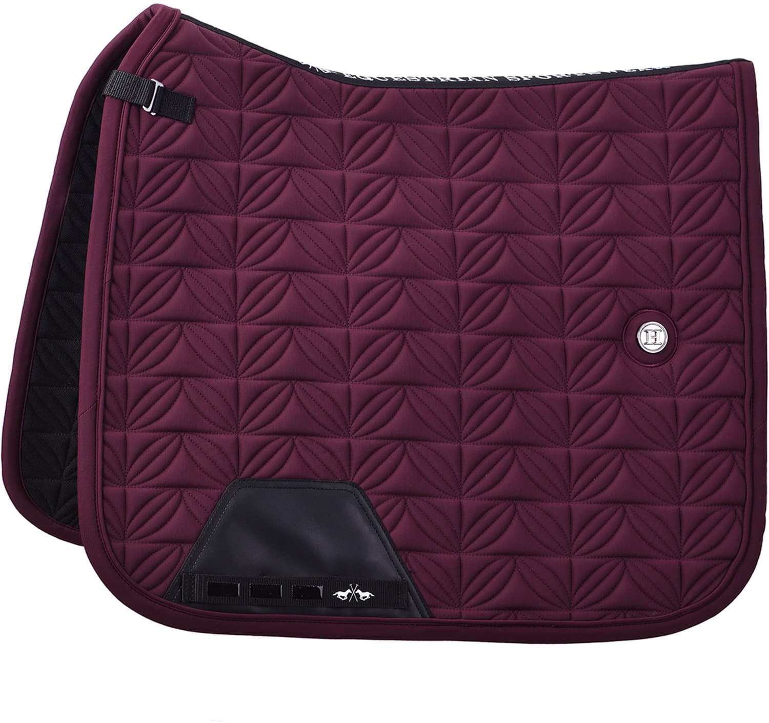 Hv Polo Zadeldek Hv Polo Hvpelisa Dressuur Donkerrood