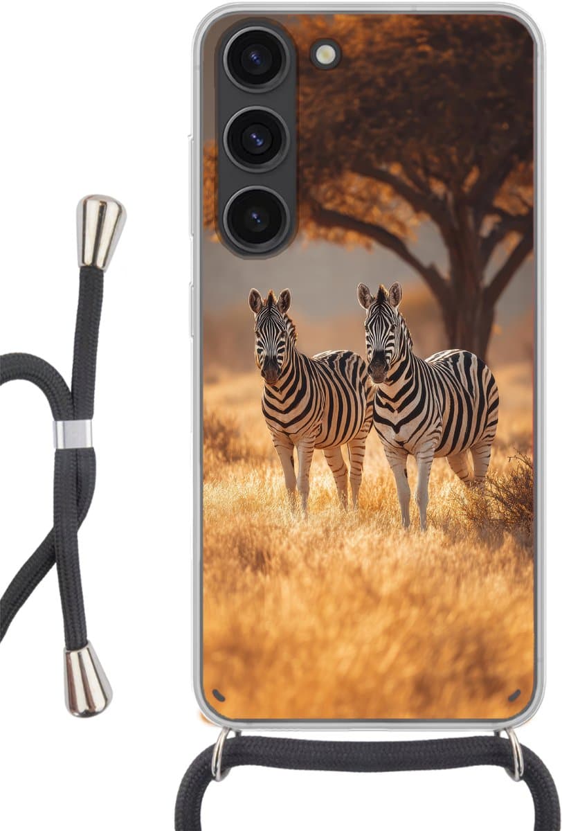 Zebra's - Savannelandschap - Gras