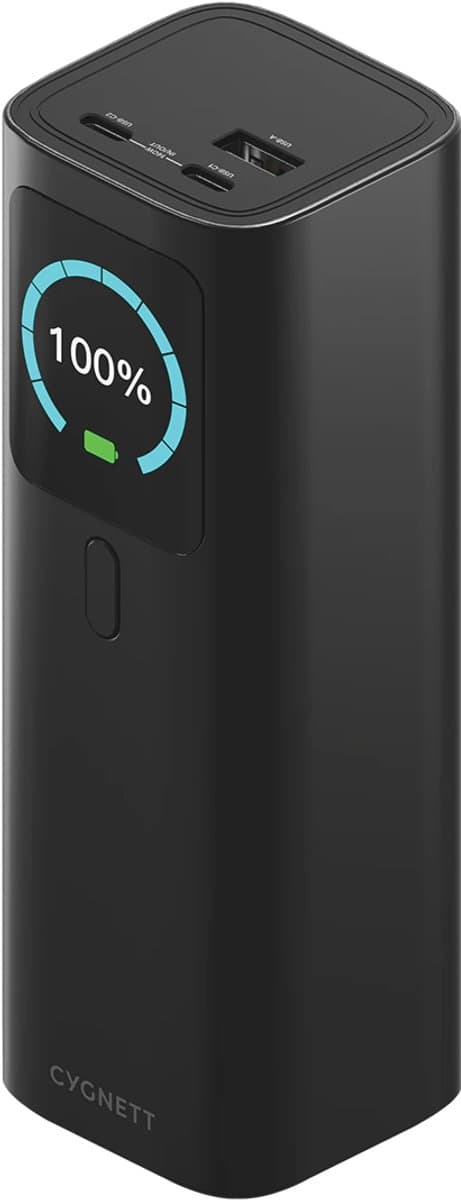 Cygnett HighPWR 27K Laptop Powerbank - Zwart (with Case)