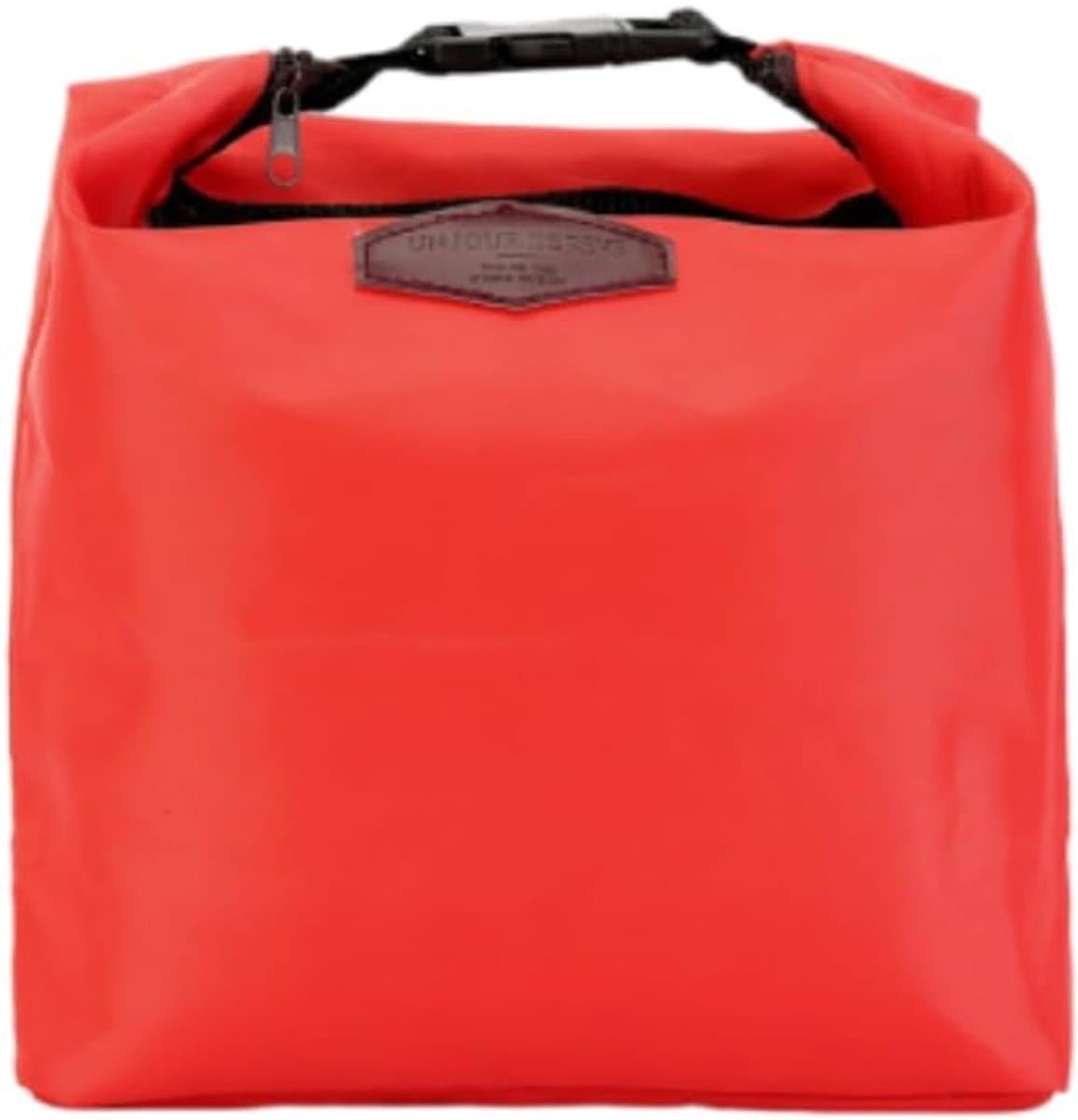Geïsoleerde Lunchtas - Maaltijdbox - Koude Lunch - Waterdicht Materiaal - 28 x 23 x 8 cm - Rood