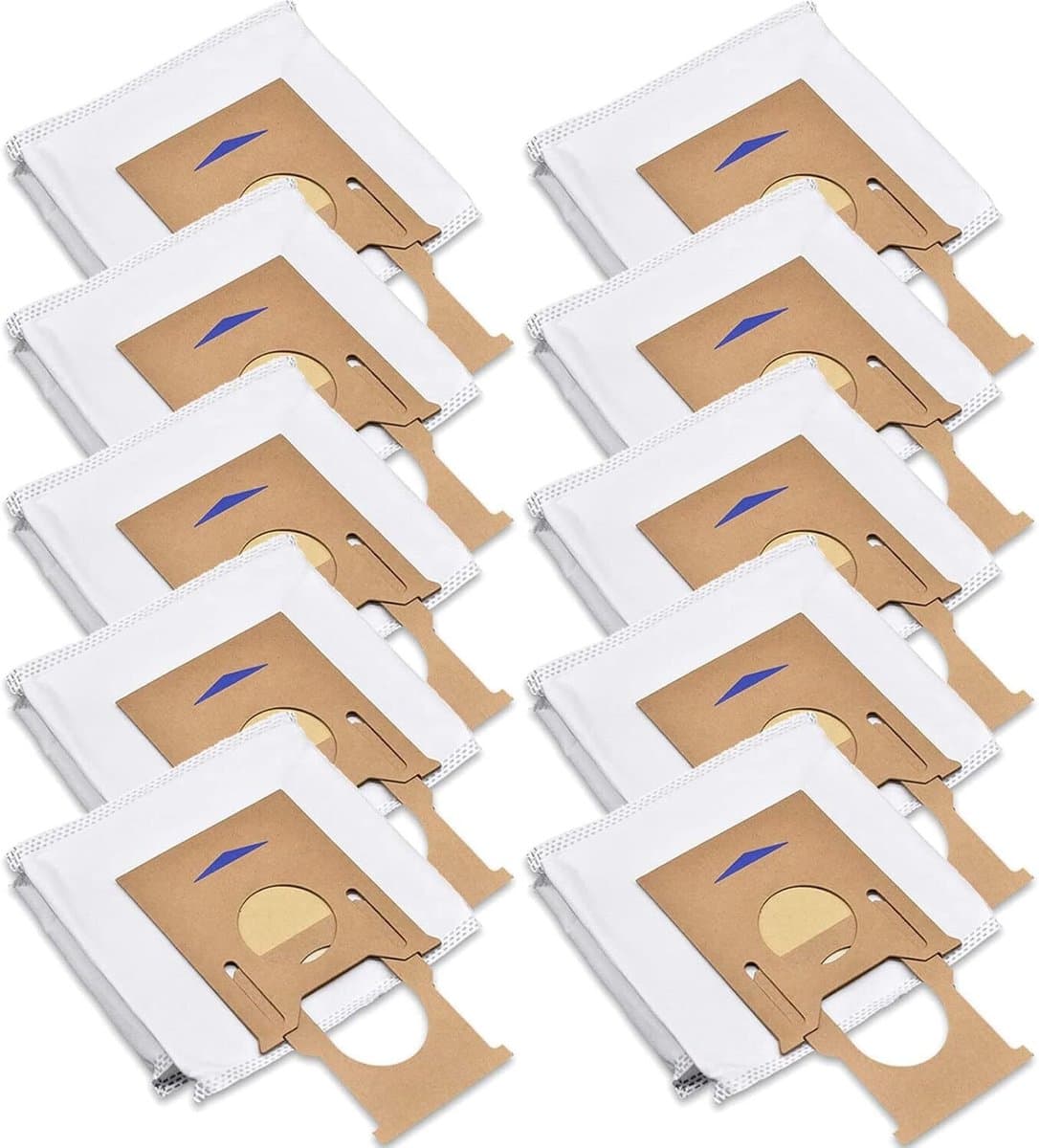 10-pack stofzakken geschikt voor Ecovacs DEEBOT OZMO T8 AIVI T9 Series N8 Pro stofzuiger