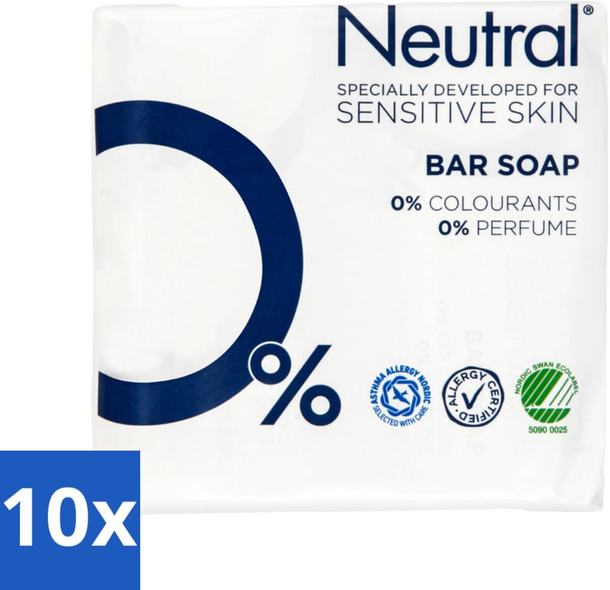 Neutral Zeeptablet 2 x 100 gr - Bulkverpakking - 10 stuks